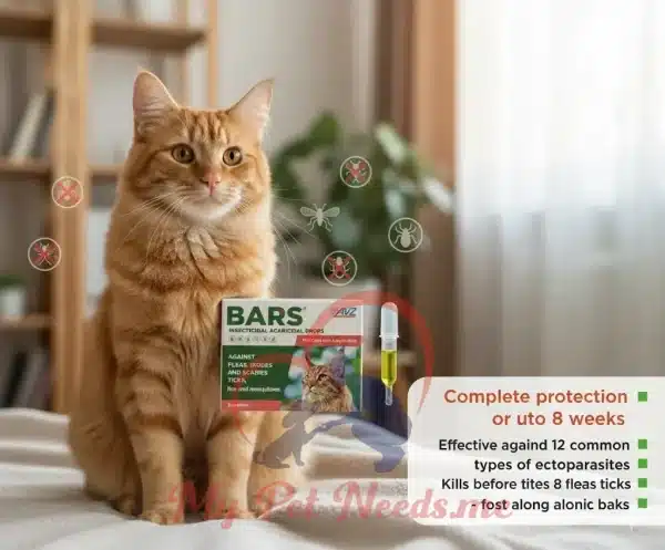 Bars for cats - spot on one pipette 1