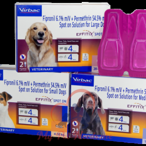Effitix for Dogs spot on ampoule