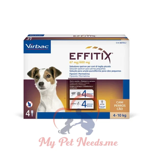 Effitix for small Dogs - 4-10 kg