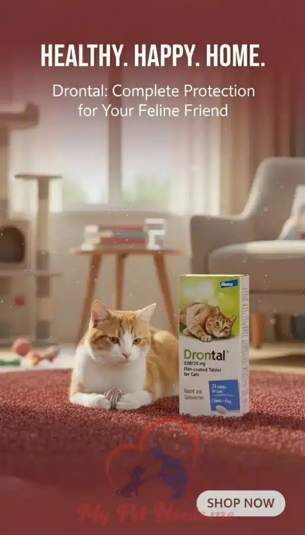 Drontal cats one tablet MyPetNeeds.me