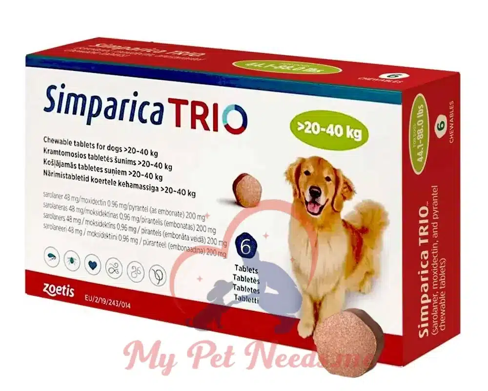 simparica trio 20-40 kg