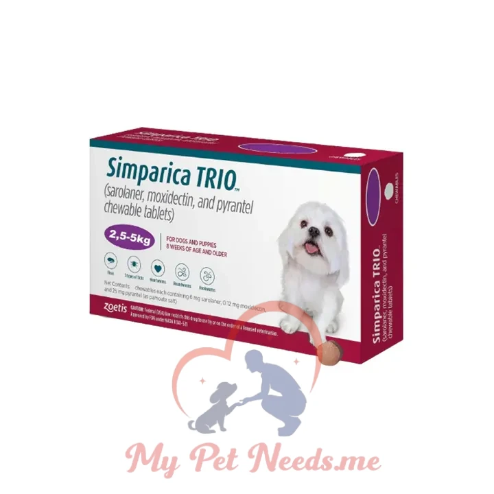 simparica trio tablet -2.5-5